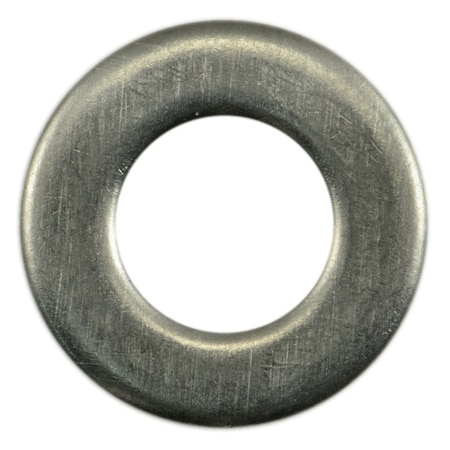 Flat Washer, Fits Bolt Size 1/4 In ,18-8 Stainless Steel 25 PK